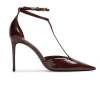 Black Suede Studio Ruby 100 Pump In Brown