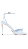 Black Suede Studio Sandale Albie 100 In Baby Blue