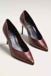 Black Suede Studio Sterling 80 Pumps In Brown
