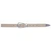 Black Suede Studio Tetra Belt In Neutral