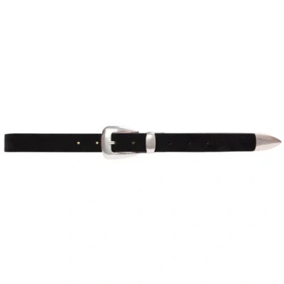 Black Suede Studio Tetra Belt In Multi