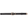 Black Suede Studio Una Belt