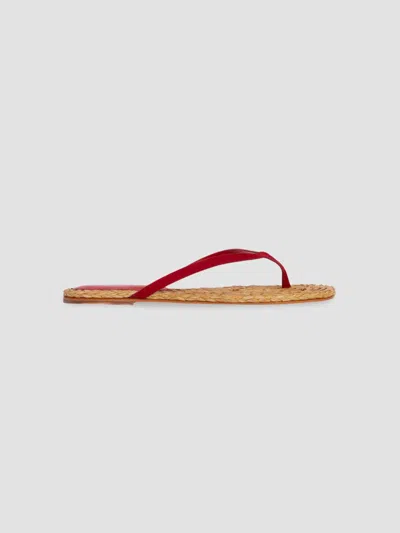 Black Suede Studio Alaya Suede Sandal In Multi