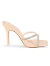 Black Suede Studio Women's Arielle Leather Sandals In Nude