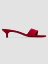 Black Suede Studio Avery 35 Suede In Red