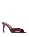 Black Suede Studio Women's Brea Patent Leather High Heel Sandals In Brown