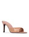 Black Suede Studio Women's Brea Patent Leather High Heel Sandals In Old Rose