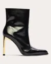 Black Suede Studio Domino Bootie In Black