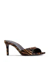 Black Suede Studio Women's Freddie 65 Mule Sandals In Brown