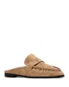Black Suede Studio Women's Gabby Loafer Mules In Brown