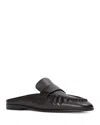 Black Suede Studio Women's Gabby Loafer Mules In Black