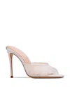 Black Suede Studio Geni 100 Mule In Neutral