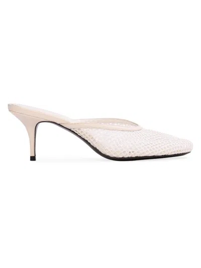 Black Suede Studio Women's Giuly 65mm Mules In Neutral