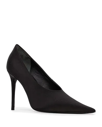 Black Suede Studio Women's Jona Pumps In Black