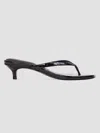 Black Suede Studio Kendal Croc Patent Leather Sandals In Multi