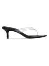 Black Suede Studio Kg Leather Sandals In Black