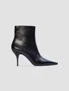 Black Suede Studio Lainey 80 Boot In Black