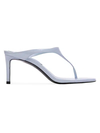 Black Suede Studio Women's Laurel 65mm Patent Mules In Multi