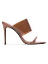 Black Suede Studio Nebula 100 Mule In Brown