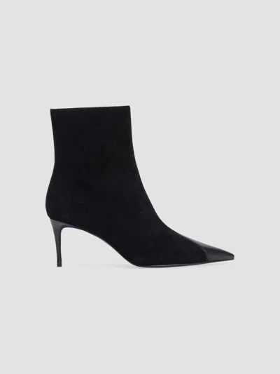 Black Suede Studio Women's Oblika 70mm Suede Boots In Black