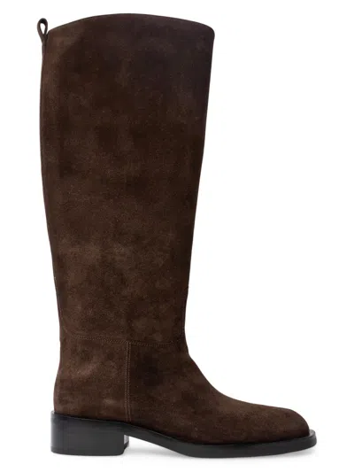 Black Suede Studio Women's Pace Suede Boots In Brown