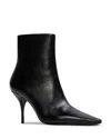 Black Suede Studio Lainey 80 Boot In Black