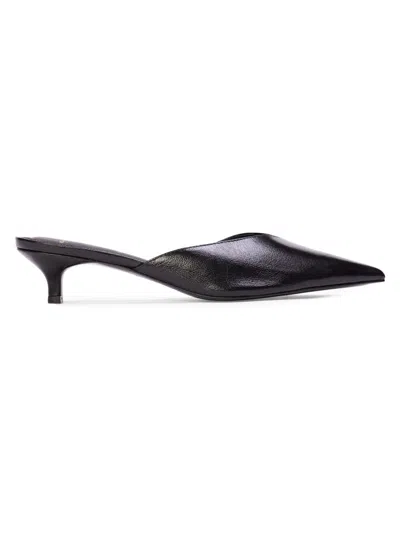 Black Suede Studio Women's Sofia 35mm Slipper Mules In Black