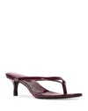 Black Suede Studio Women's Tash 50 Sandals In Burgundy