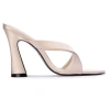 Black Suede Studio Zoey 100 Satin Sandal