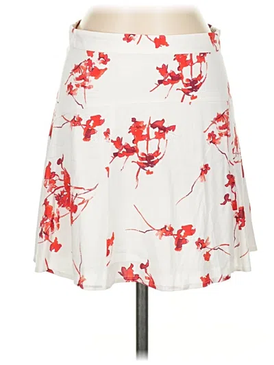Pre-owned Black Swan Casual Skirt In White
