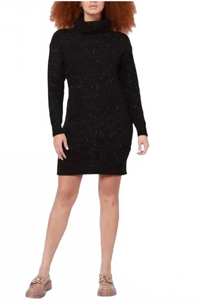 Black Tape Women's Turtleneck Sweaterdress In Black