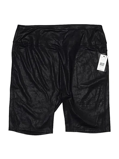 Black Tape_ Athletic Shorts In Black