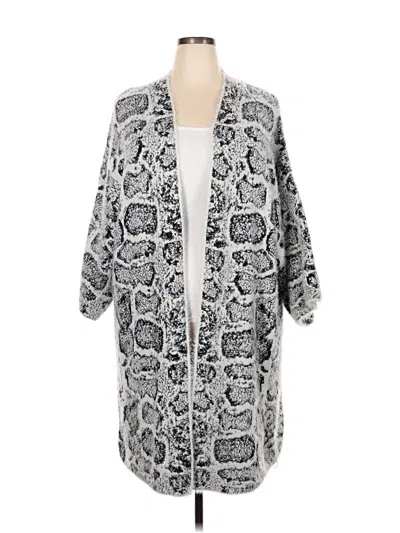 Pre-owned Black Tape_ Cardigan Sweater In Gray