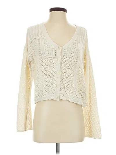 Pre-owned Black Tape_ Cardigan Sweater In Ivory