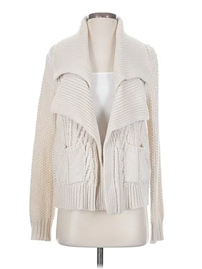 Pre-owned Black Tape_ Cardigan Sweater In White