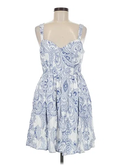 Pre-owned Black Tape_ Casual Dress In Blue
