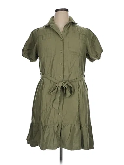 Pre-owned Black Tape_ Casual Dress In Green