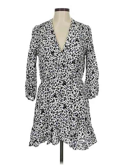 Pre-owned Black Tape_ Casual Dress In Ivory