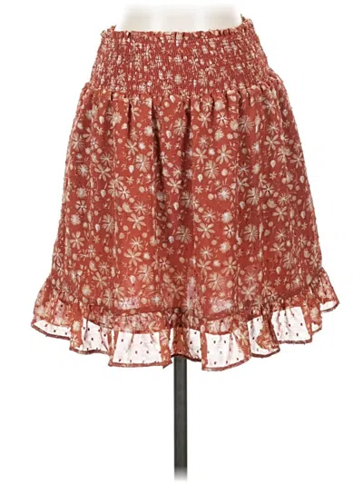 Pre-owned Black Tape_ Casual Skirt In Red