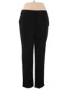 Black Tape_ Dress Pants In Black