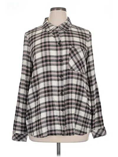 Pre-owned Black Tape_ Long Sleeve Button Down Shirt In White