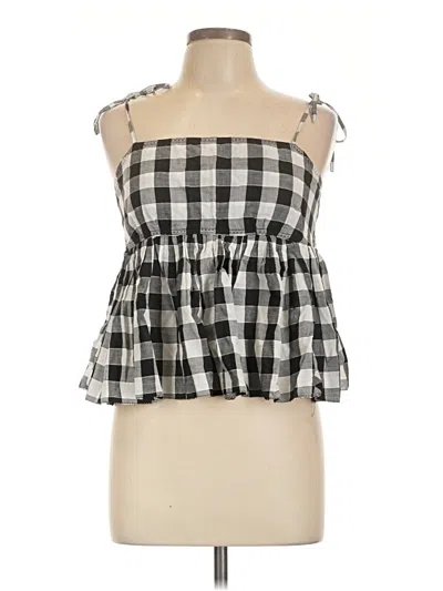 Pre-owned Black Tape_ Sleeveless Blouse In Black