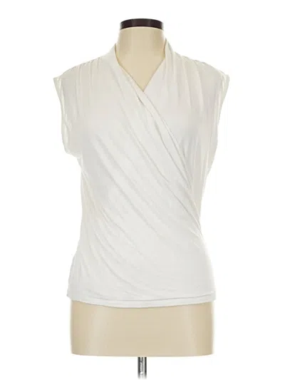 Pre-owned Black Tape_ Sleeveless Blouse In Ivory