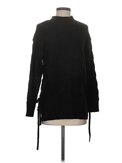 Pre-owned Black Tape_ Turtleneck Sweater In Black