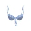 Blackbough Swim Women's Blue Amber Underwire Top / Il Pesce In Blue