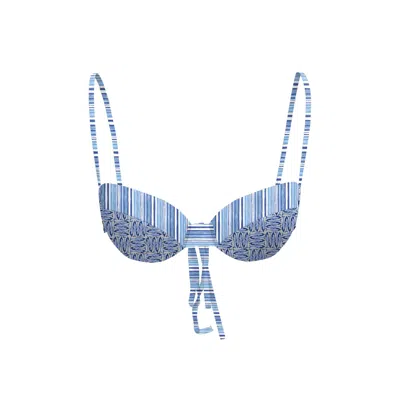 Blackbough Swim Women's Blue Amber Underwire Top / Il Pesce
