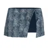Blackbough Swim Women's Blue Maeve Wrap Skirt / Snow Leopard Jacquard In Blue