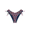 Blackbough Swim Women's Blue Sophia Ruched Cheeky Bottoms / Lobsta In Blue