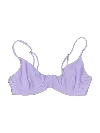 Pre-owned Blackbough Swimsuit Top Purple Swimwear