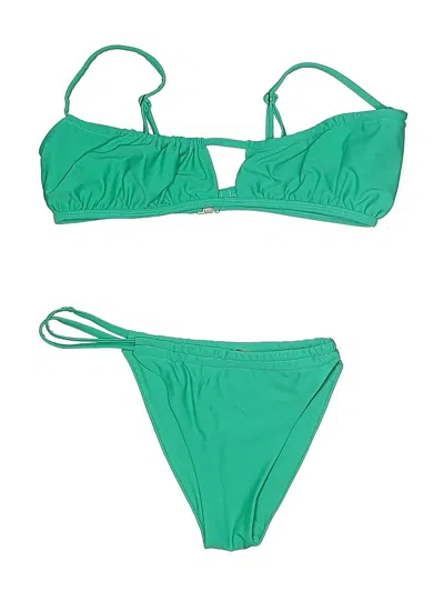 Pre-owned Blackbough Two Piece Swimsuit In Green